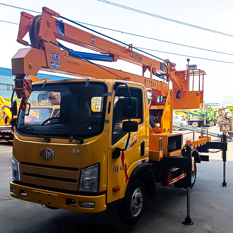 Jiefang 13.5 Aerial Platform Innovative Technology for Effortless Interior Renovation