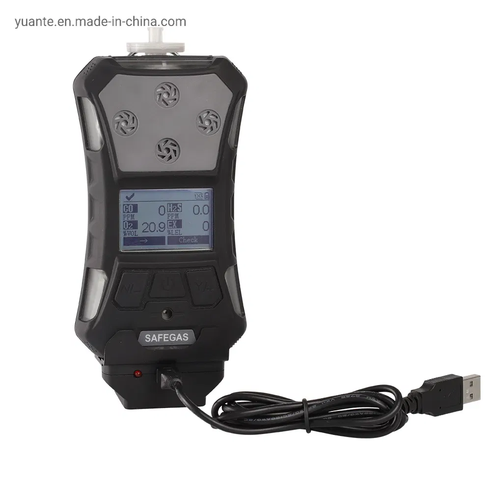 Portable Multi Gas Concentration Detector Alarm Device