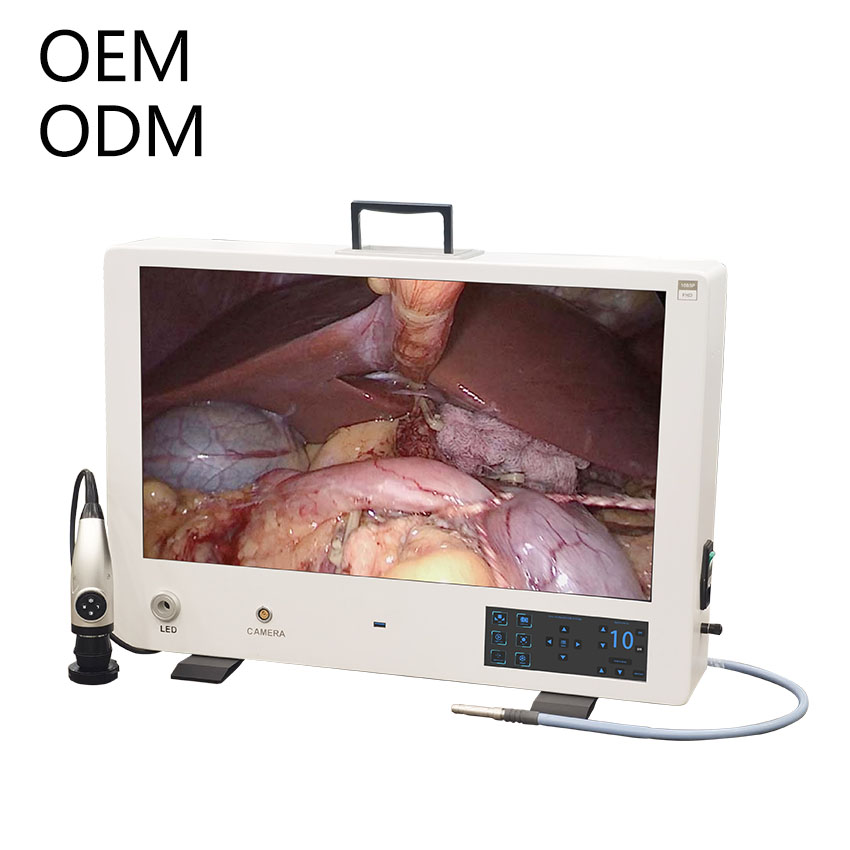 Electric Full HD Medical Endoscopic Camera System with Display and Storage Function for Clinical and Surgical Use