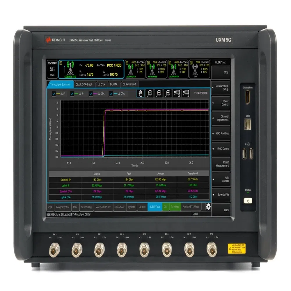 Keysight E7515B Front View