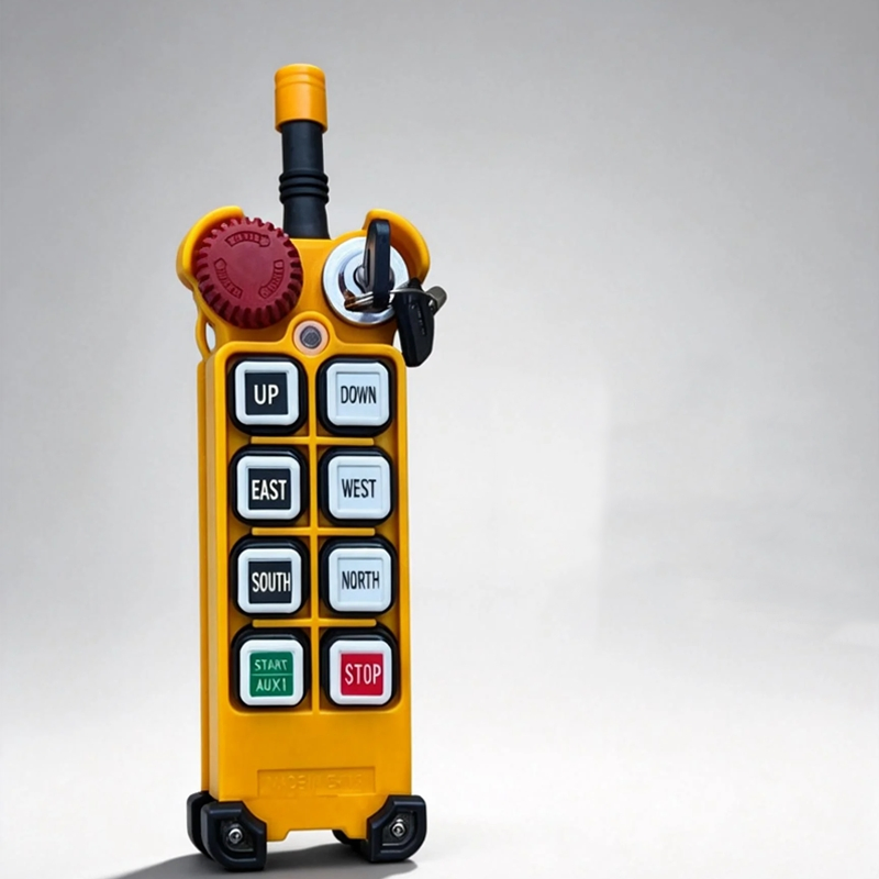 Industrial Waterproof Wireless Remote for Hot Metal Charging Crane High Temp 100c Anti Jamming