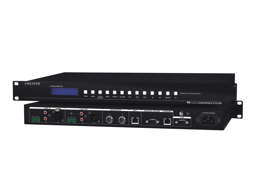 Creator Wireless Conference System with Wpa/Wpa2 Wireless Security Technology