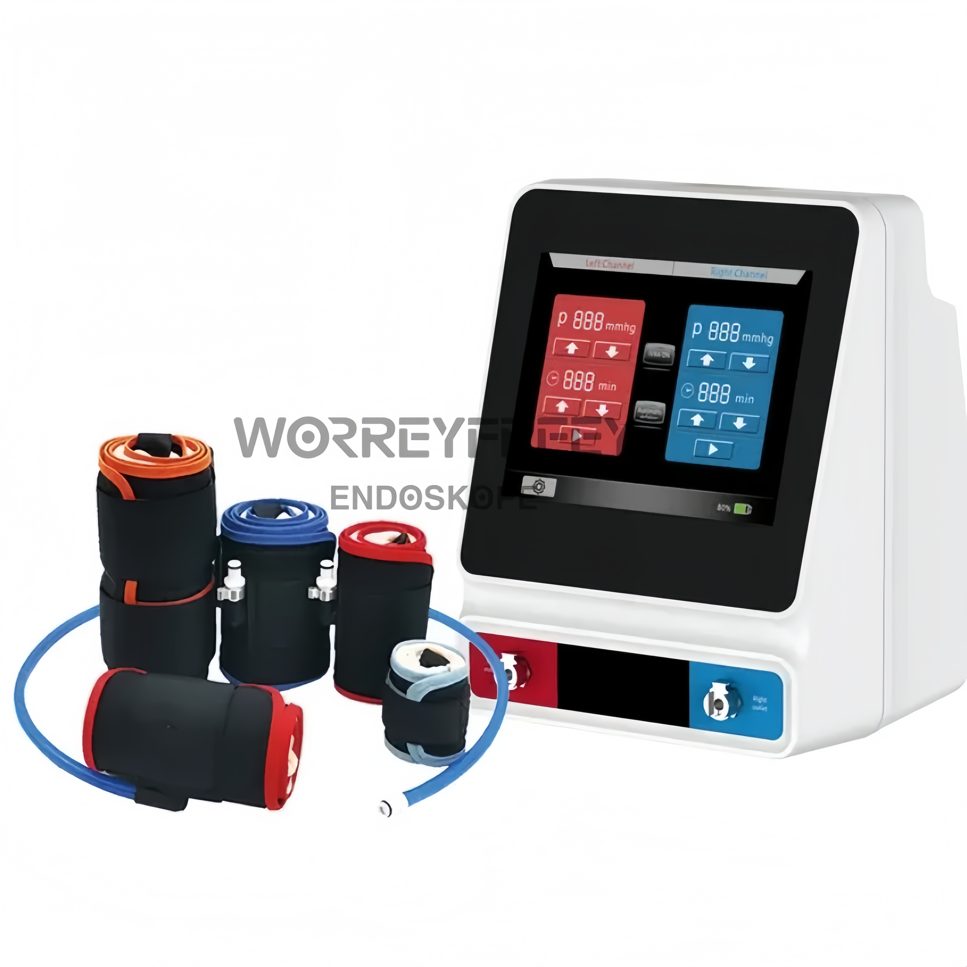 Hospital Pneumatic System Double Channel Tourniquet System Digital Tourniquet Automatic Tourniquet System