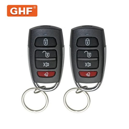 Keyless Entry Systenpop &amp; Car Alarm Security with Two 4-Button Remotes with Lock/Unlock, Keyless Key Fob for Middle East Market
