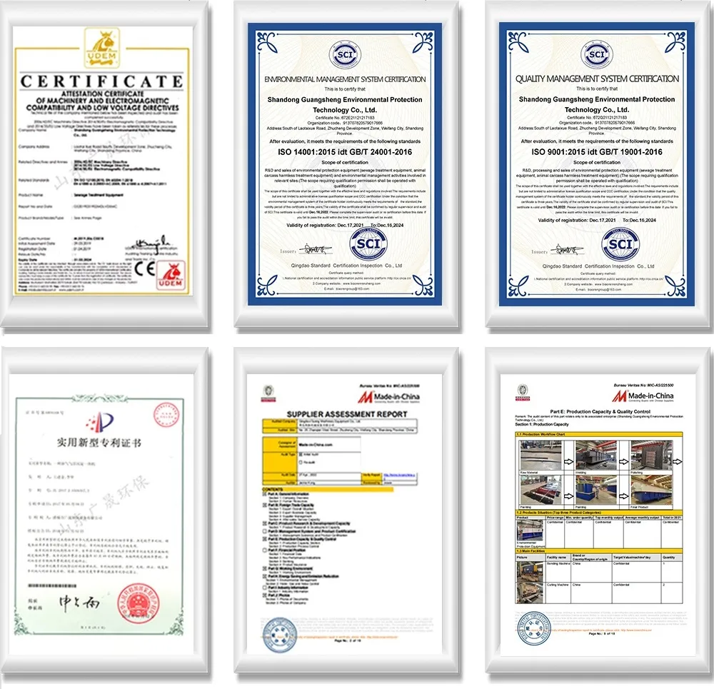 Certificates