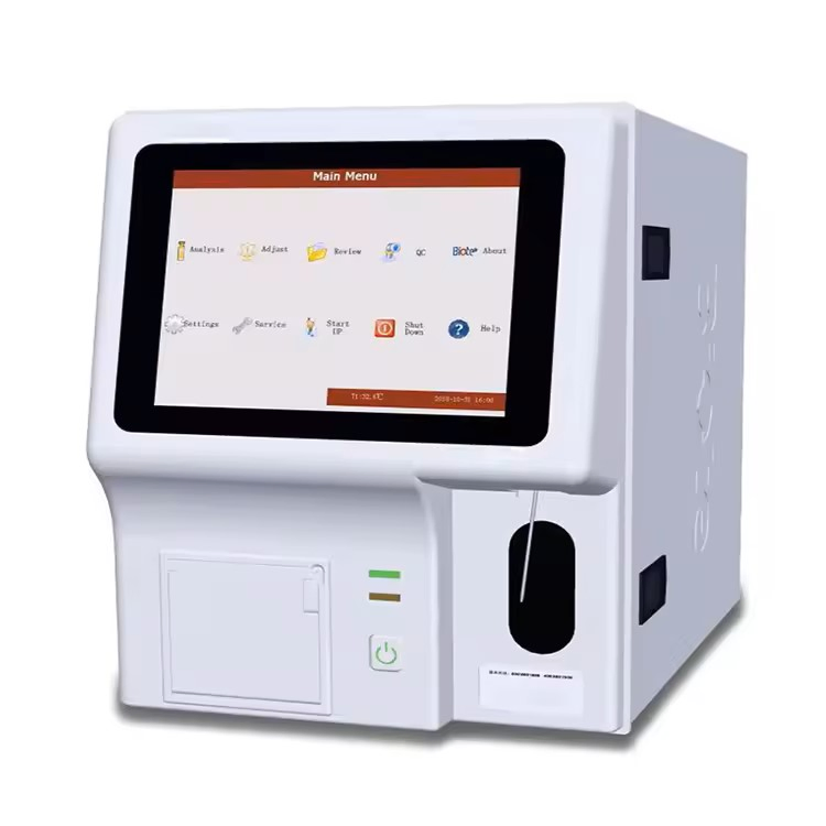 Fully Automated Blood Test Machine Auto Portable 3 Part Haemogram Hematology Analyzer Semi-Auto Hematology Analyzer