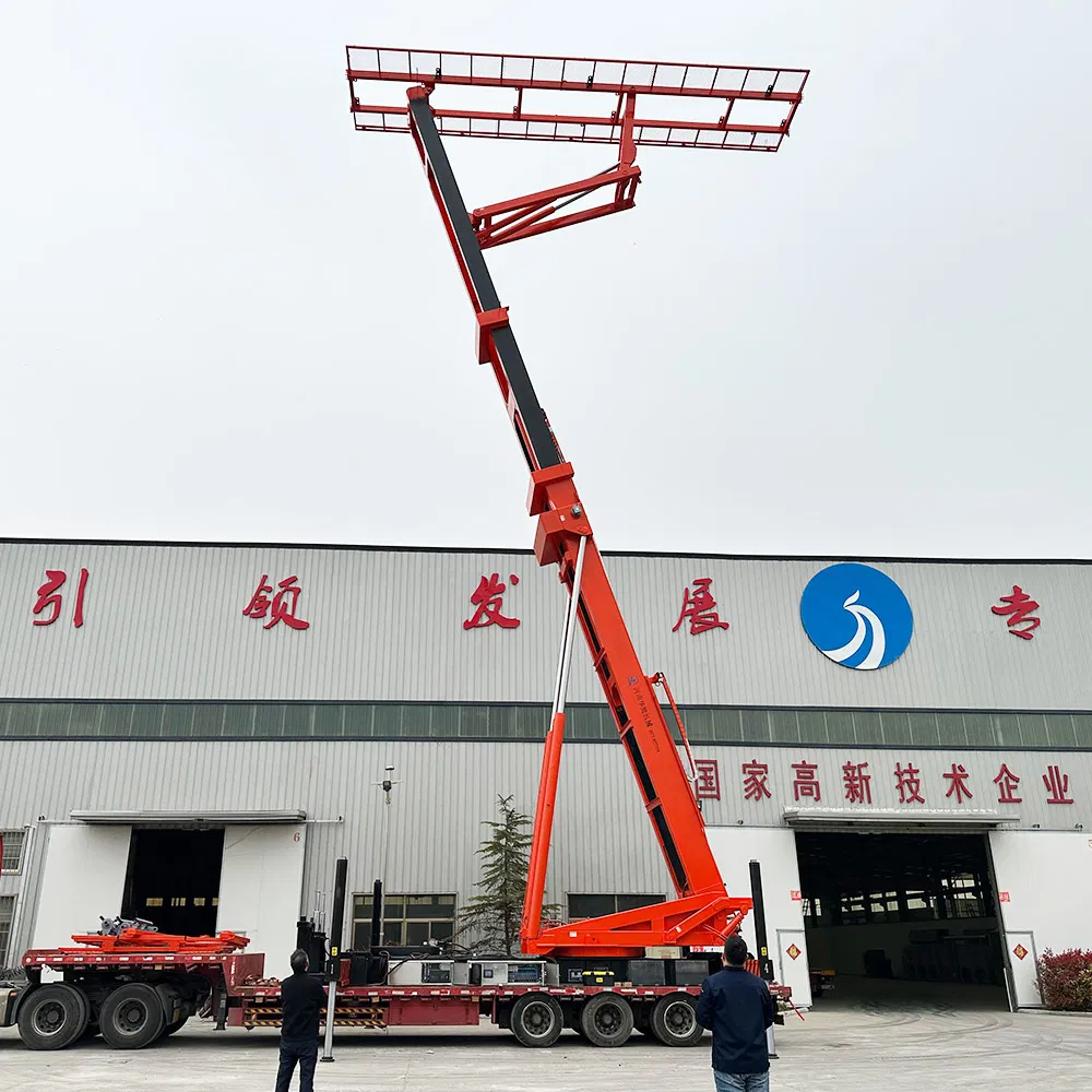 with The Height of Digital Display Vehicle Type Multi-Functional Hydraulic Lifting Equipment Platform