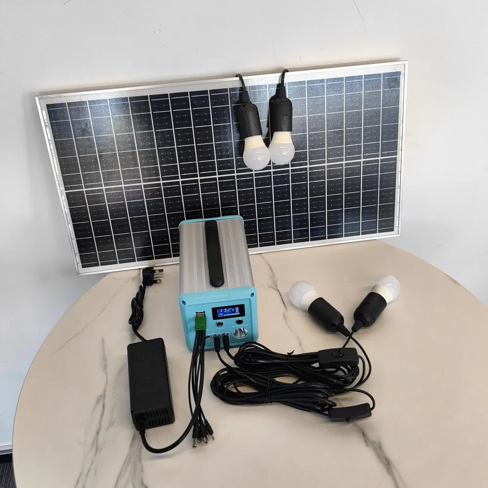 Portable Solar Charging Outdoor off-Grid Camping Portable Solar Power Station Roof Mounting Kit Panel Home Solar Energy System Portable Solar Home System