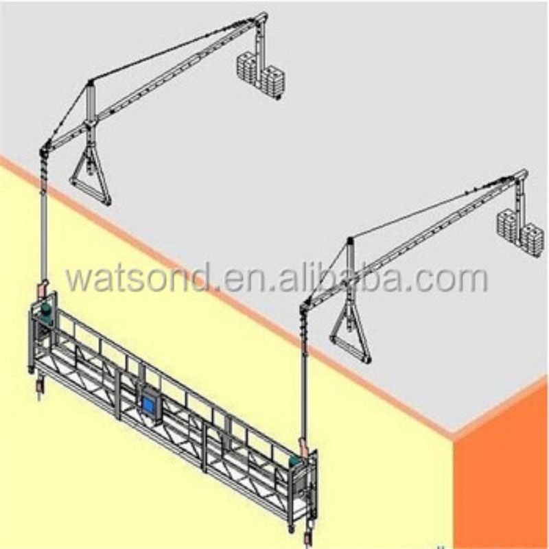 Zlp1000 Advanced Aluminum Suspended Platform for Innovative Building Envelope Technologies