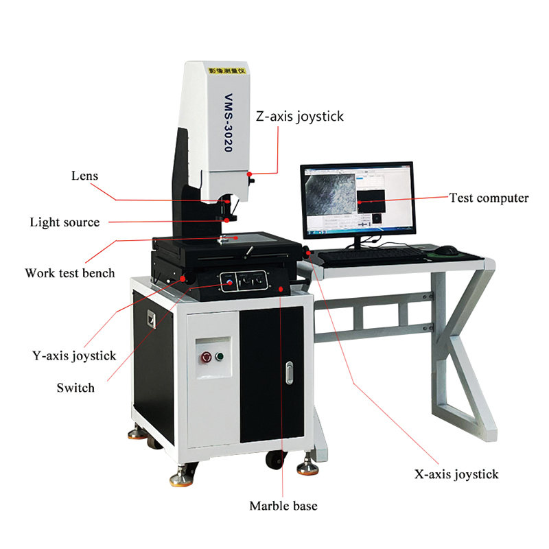 High Accuracy Optical Vision Image Video Measuring System Quality Inspection With 1 Year Warranty
