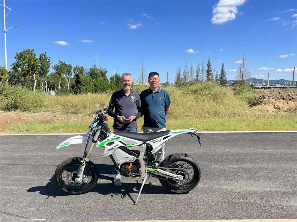 Professional racing experience with TYE TE5 electric motorcycle