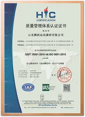 CE certification for Capriole TYE electric motorcycle compliance