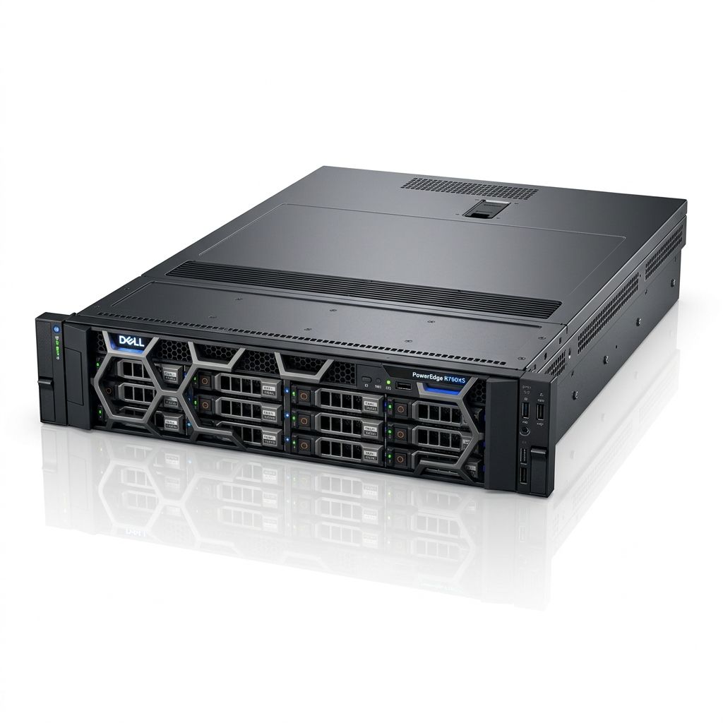 Hot Selling Dell PowerEdge R760XS 2U Rack Server Scalable Solution for Enterprise Virtualization Russia