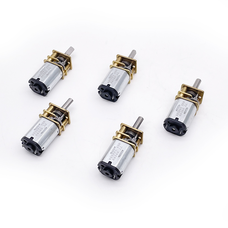 In Stock Low Noise High Torque 70RPM Micro Small Mini 12mm Spur Gearbox Brush 5V N20 DC Motor