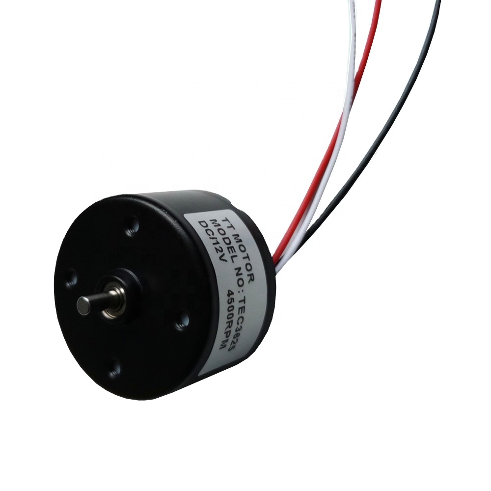 High Rpm Dc Bldc Motor Electric 36mm Diameter BL3625 BL3626 Low Noise 24v Brushless Motor