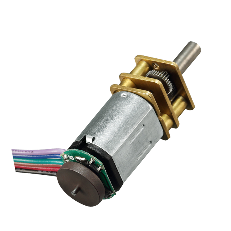 DC Gear Motor With Hall Encoder Micro Speed Reduction Gearbox Motor for Mini Car Balance Motor