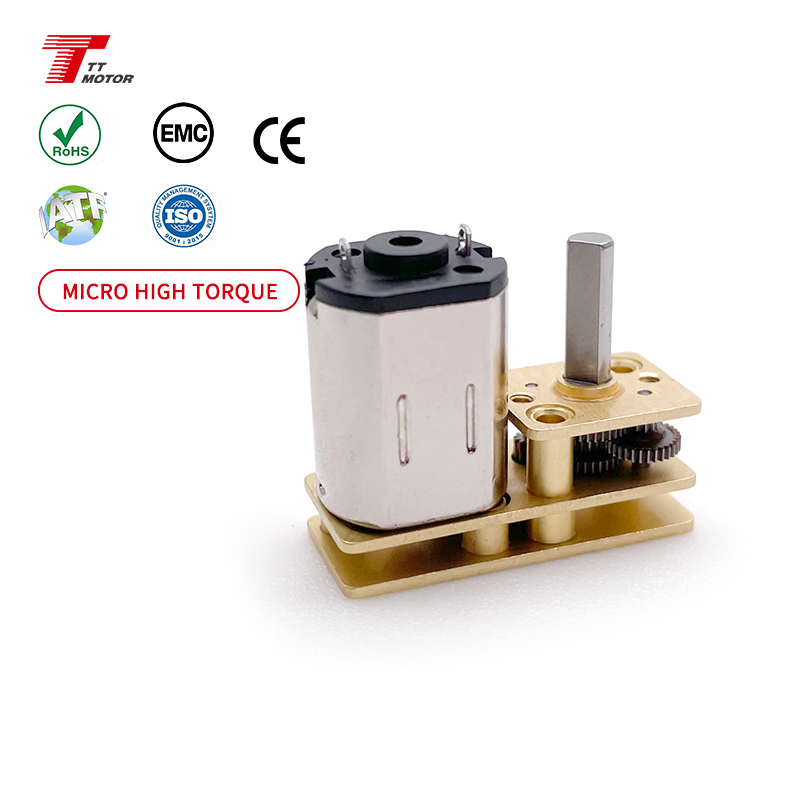 N20 DC 6V Brush Permanent Magnet Low Speed N30 Micro Gear Motor with Metal Gearbox for Smart Locks and Toys