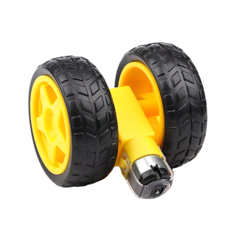 Yellow Plastic Gear Small Motor 3V 6V 1/48 1/120 1/180 1/220 1/288 TT MOTOR China Supplier Micro Dc Motor