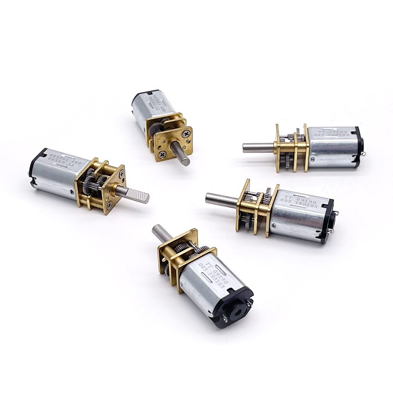 In Stock Low Noise High Torque 70RPM Micro Small Mini 12mm Spur Gearbox Brush 5V N20 DC Motor