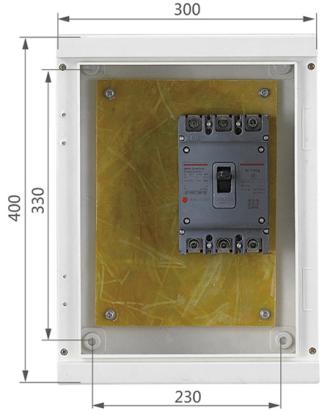 TY-KZX-3A Appearance and installation dimensions