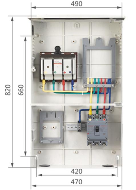 TY-SXS1-1E SMC Meter Box