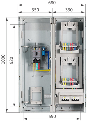 TY-SXS2-2B SMC non-metallic metering box