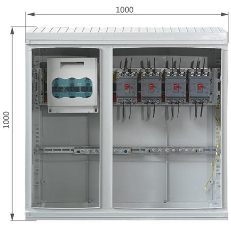 TY-DFW-10E Appearance and installation dimensions