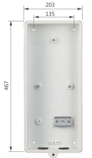 TY-SXD1-WM2 Model Dimensions and Configuration