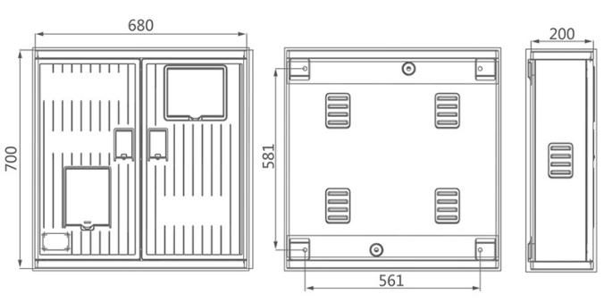 TY-SXS1-AXJ Model Dimensions and Wiring Diagram