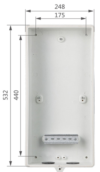 TY-SXS1-WM1 Model Dimensions and Configuration