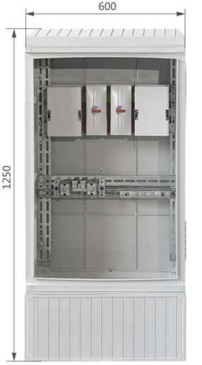 TY-DFW-6F Appearance and installation dimensions