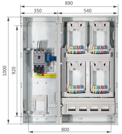 TY-SXS2-4B SMC non-metallic metering box