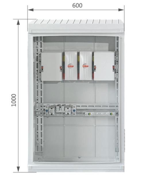 TY-DFW-6E Appearance and installation dimensions