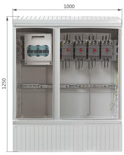 TY-DFW-10F Appearance and installation dimensions