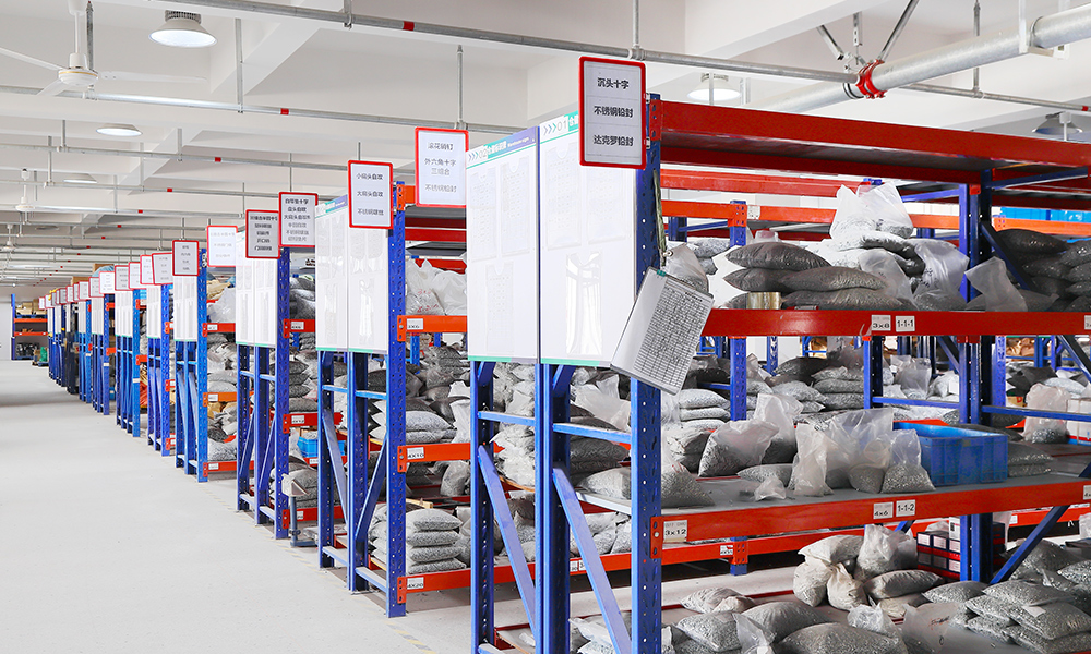 Teyi Electric high-capacity finished goods warehouse