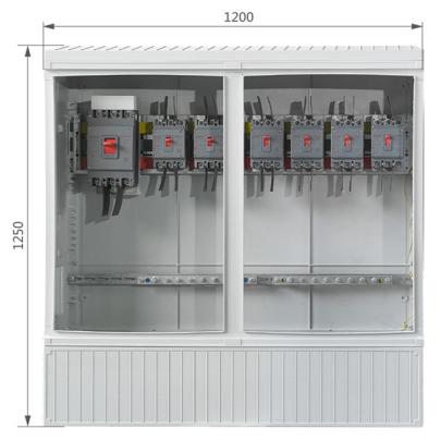 TY-DFW-12F Appearance and installation dimensions