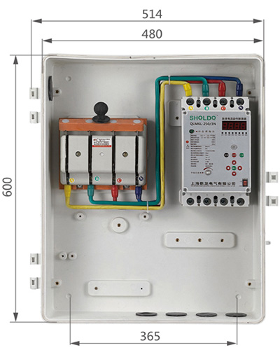 TY-SXZB-1 Installation Dimensions