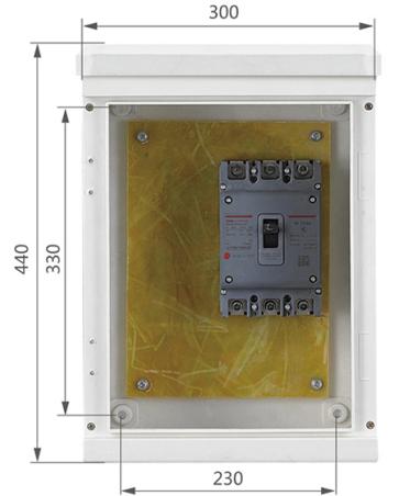 TY-KZX-3B Appearance and installation dimensions