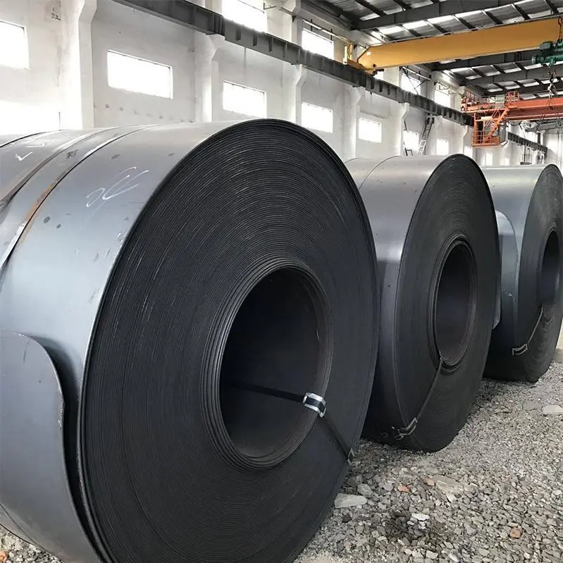 Wholesale carbon steel coil sheet stretched bent medium thickness Q195 Q215 Q235 Q255 Q275 Q355 Ss400 carbon steel strip in coil Manufacturers, Factory