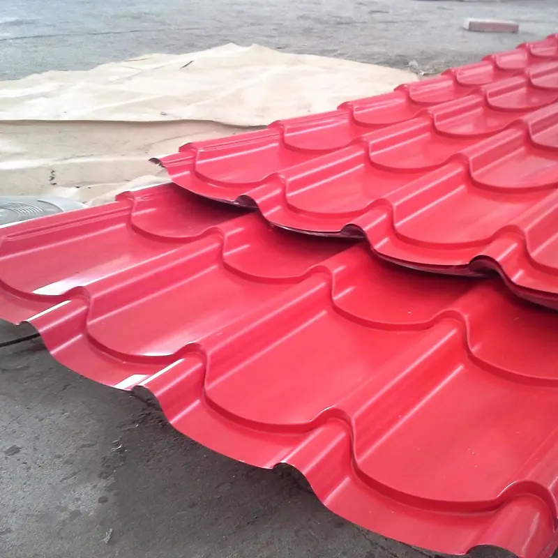 Wholesale Steel Roofing Sheet PPGI Metal Iron Tile/corrugated Plate Galvanized Low Price Roof for Building Manufacturer, Factory