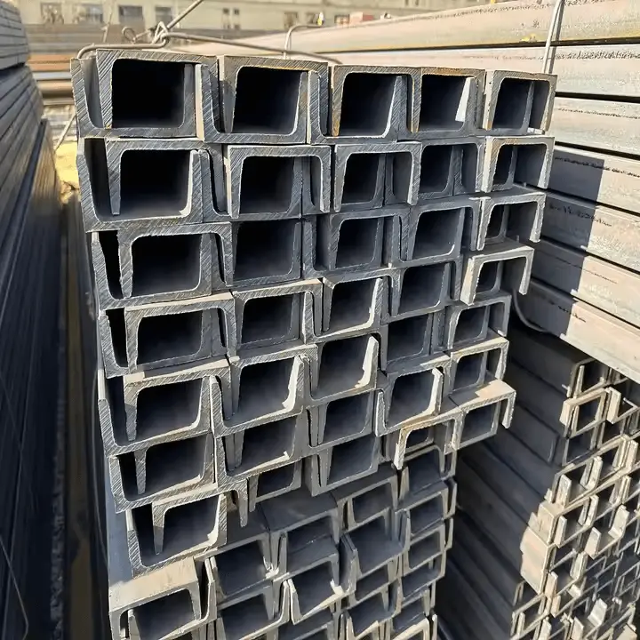 China Q235/Q345 /SS400 Hot Rolled Steel Channel U Section Shaped Steel Channels for Machinery manufacturing Manufacturers, Exporters