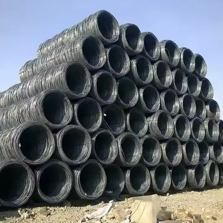 Wholesale SAE1006 / SAE1008 / Q195 / Q235 / 5.5 mm / 6.5 mm Hot Rolled/Surface Phosphating/Hot DIP Galvanized/Coating Oil Steel Wire Rod Supplier, Factory