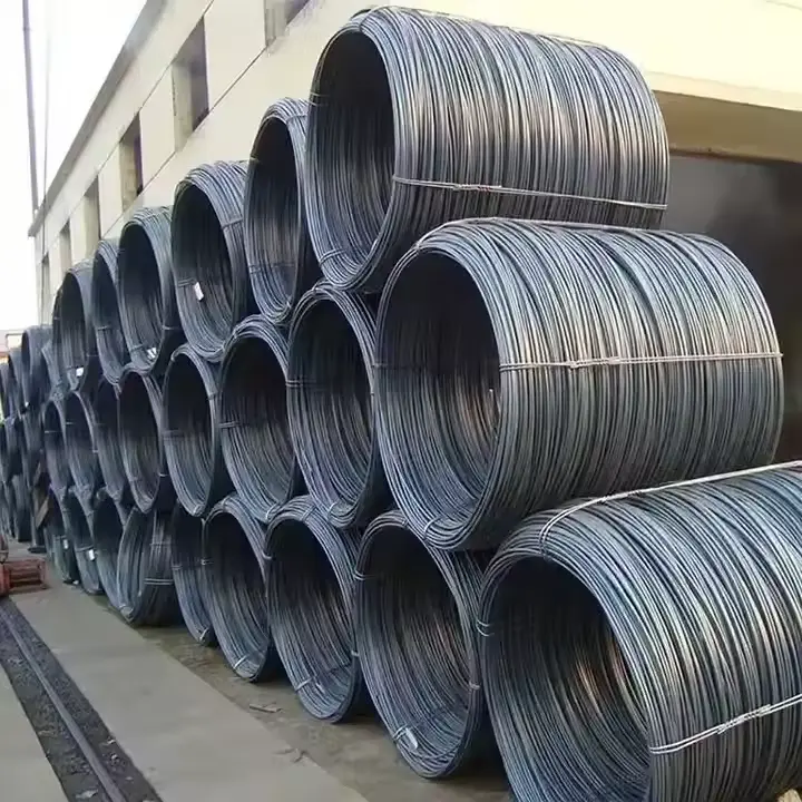 Wholesale SAE1006 / SAE1008 / Q195 / Q235 / 5.5 mm / 6.5 mm Hot Rolled/Surface Phosphating/Hot DIP Galvanized/Coating Oil Steel Wire Rod Supplier, Factory