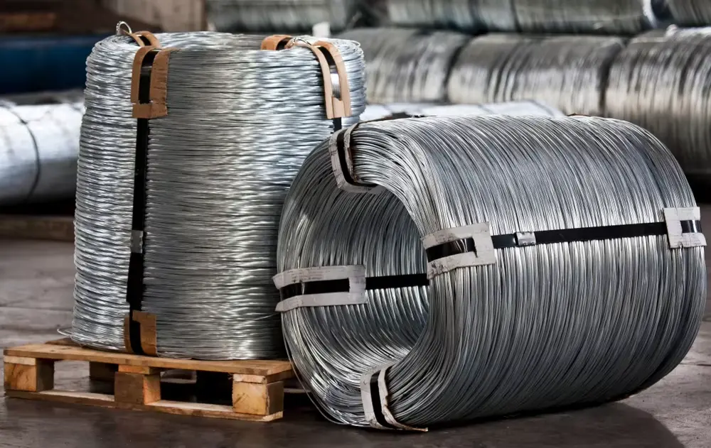 Galvanized steel wire detail 4