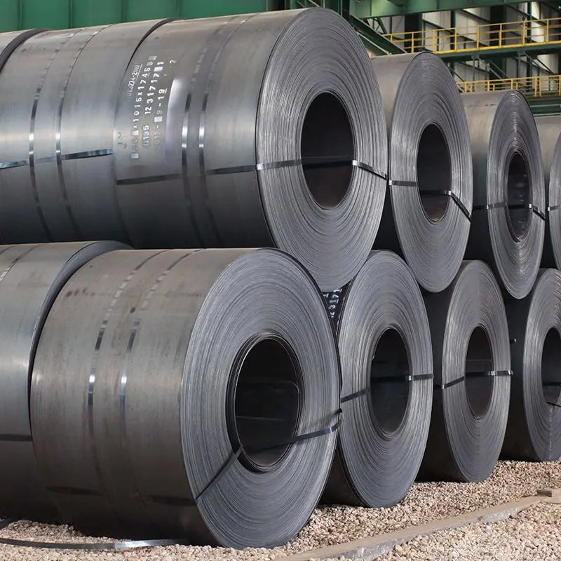 Wholesale carbon steel coil sheet stretched bent medium thickness Q195 Q215 Q235 Q255 Q275 Q355 Ss400 carbon steel strip in coil Manufacturers, Factory