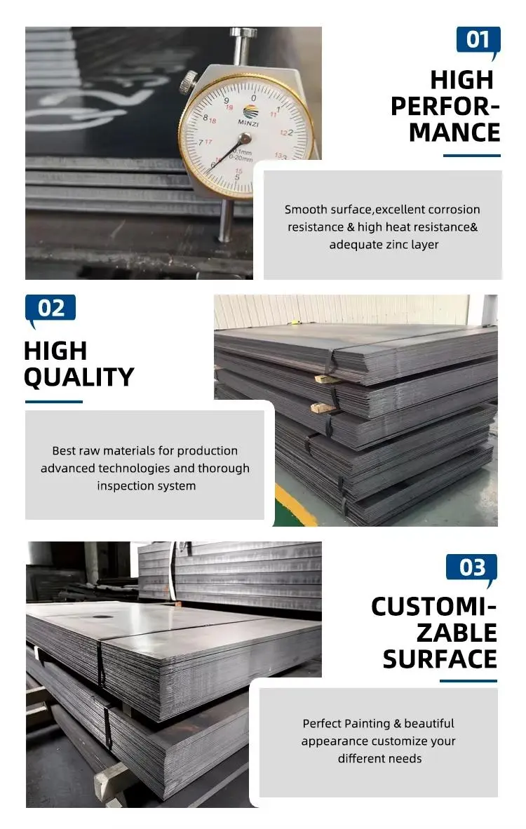 Carbon steel plate detail