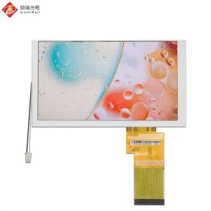 China 6.2 inch 800x480 RGB 60pin 500nit TN TFT LCD Module