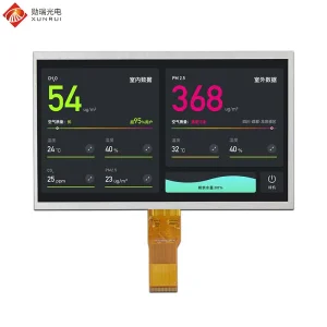 Custom 10.1 inch 1024x600 RGB 50pin interface 350nit TN TFT LCD module