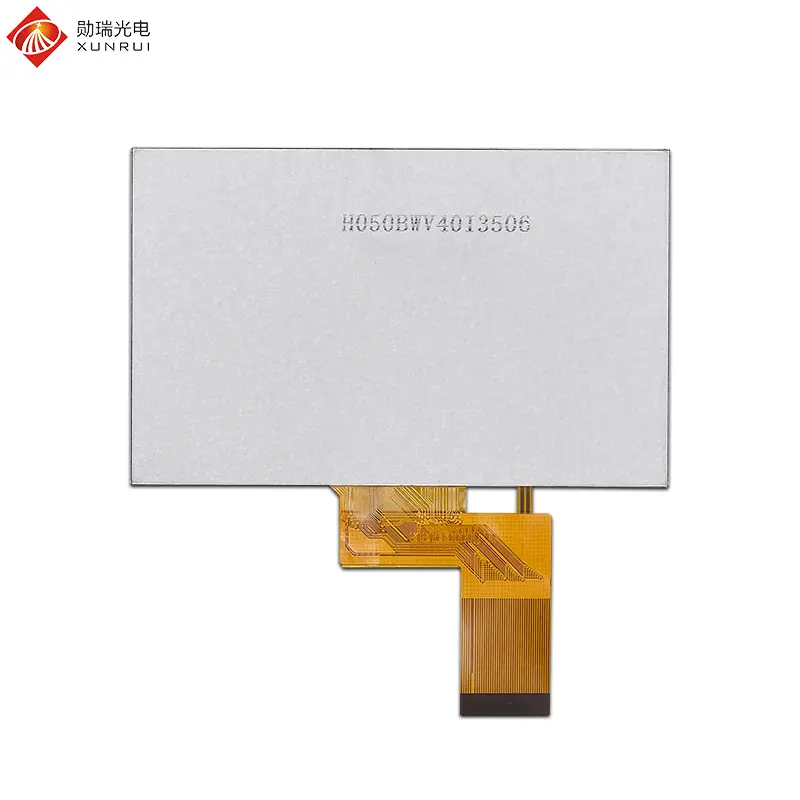 Custom 5 inch TFT LCD module 800×480 RGB 40pin interface 350nit IPS screen Supplier, Factories