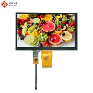 Custom 7 inch 1024×600 IPS TFT LCD display with capacitive touch panel Manufacturers, Suppliers